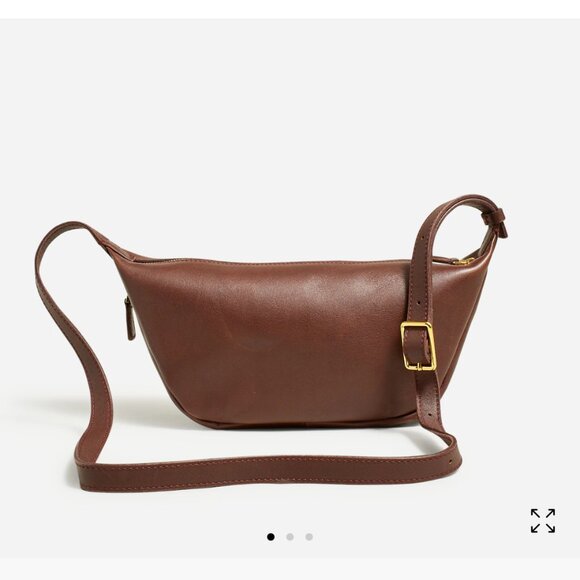 Madewell Handbags - Madewell The Sling Crossbody Bag Chocolate Raisin